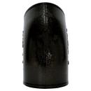 Black No Hub 45 Degree Cast Iron 1/8 Bend 