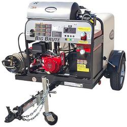 4000 Psi 4 Gpm Gas Powered Hot Water Pressure Washer With 389 Cc Honda Engine