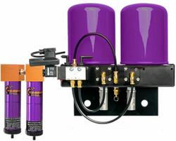 Pure 5 Series 5-HP 1/2" Regenerative Air Dryer (15 CFM) with Moisture Minder Pneumatic Drain