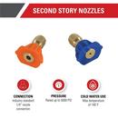 2nd Story High-Reach Pressure Washer Nozzle Kit (5000 PSI) 