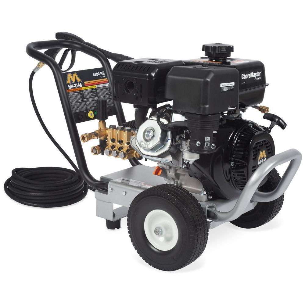 4200 Psi 3.4 Gpm Gas Powered Cold Water Pressure Washer With 420 Cc 