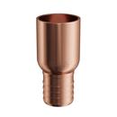 1 in. Male Sweat x 1 in Copper PEX Crimp Adapter 
