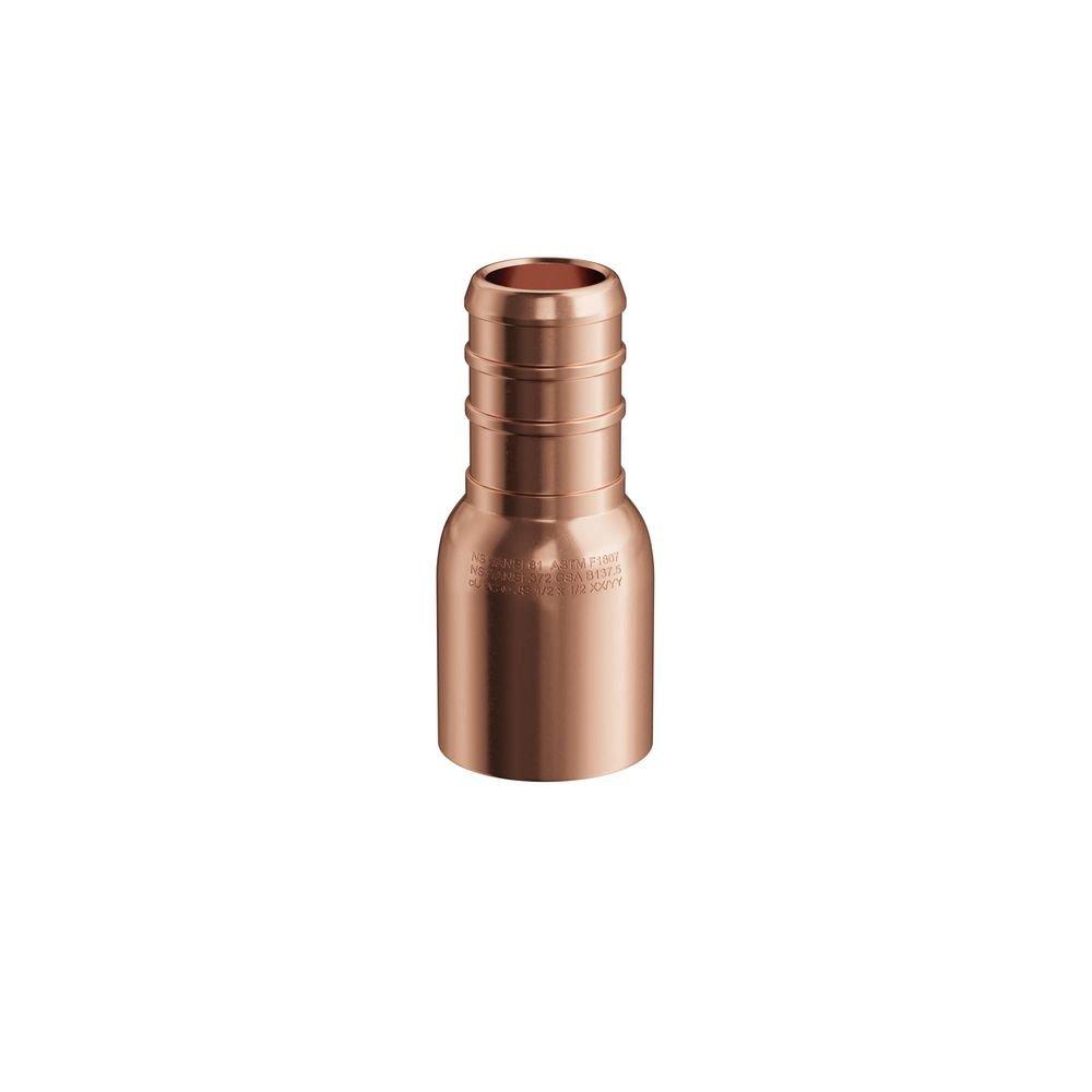 1/2 in. Male Sweat x 1/2 in. Copper PEX Crimp Adapter 