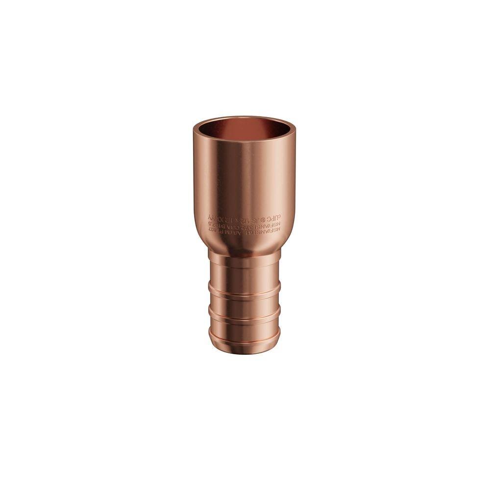 1/2 in. Male Sweat x 1/2 in. Copper PEX Crimp Adapter 
