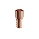 1/2 in. Male Sweat x 1/2 in. Barb Copper PEX Crimp Adapter 
