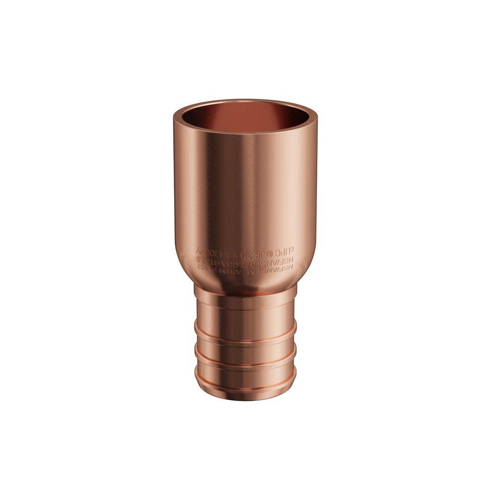 LF 3/4 COP PEX X 3/4 MALE SWEAT ADAPTER F1807 