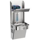 Elkay Pro Filtration Vandal Resistant Connected Bottle Filling Station&Sgl ADA Cooler Refrig Ultra-Capacity Lead Rd SS 