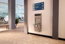 Elkay Pro Filtration Vandal Resistant Connected Bottle Filling Station&Sgl ADA Cooler Refrig Ultra-Capacity Lead Rd SS 