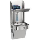 Elkay Pro Filtration Vandal Resistant Connected Bottle Filling Station&Sgl ADA Cooler Refrig Ultra-Capacity Lead Rd SS 