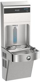 Elkay Pro Filtration Vandal Resistant Connected Bottle Filling Station&Sgl ADA Cooler Refrig Ultra-Capacity Lead Rd SS 