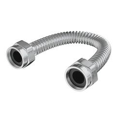 1-1/2 in. x 18 in. FIP Stainless Steel Corrugated Flexible Water Heater Connector