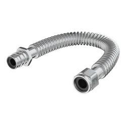 3/4 in. x 18 in. FIP x F1960 Stainless Steel Corrugated Flexible Water Heater Connector