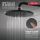 Delta Universal Showering Components: 10 Single-Function Raincan Shower Head 
