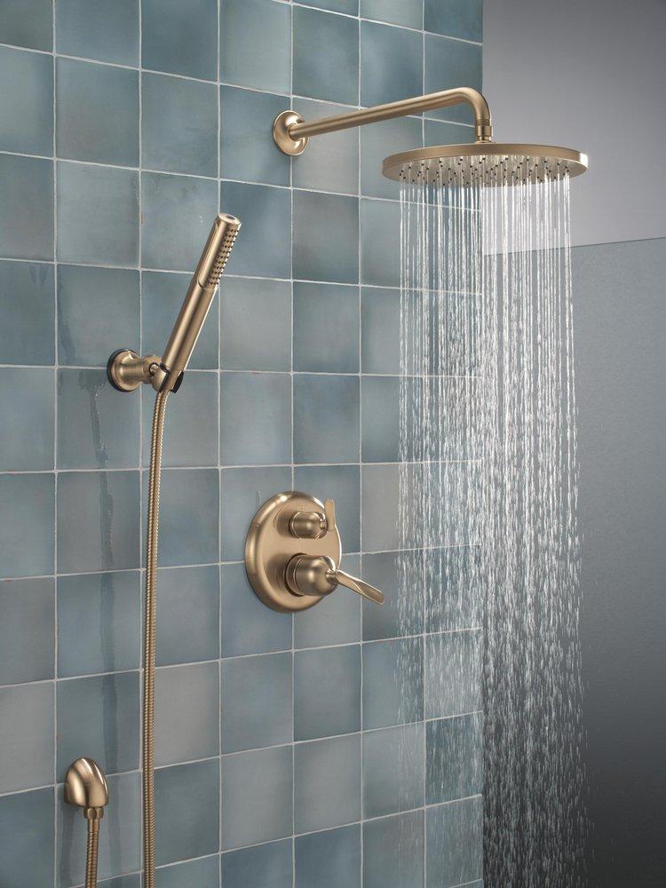 Delta Universal Showering Components: 10 Single-Function Raincan Shower Head 