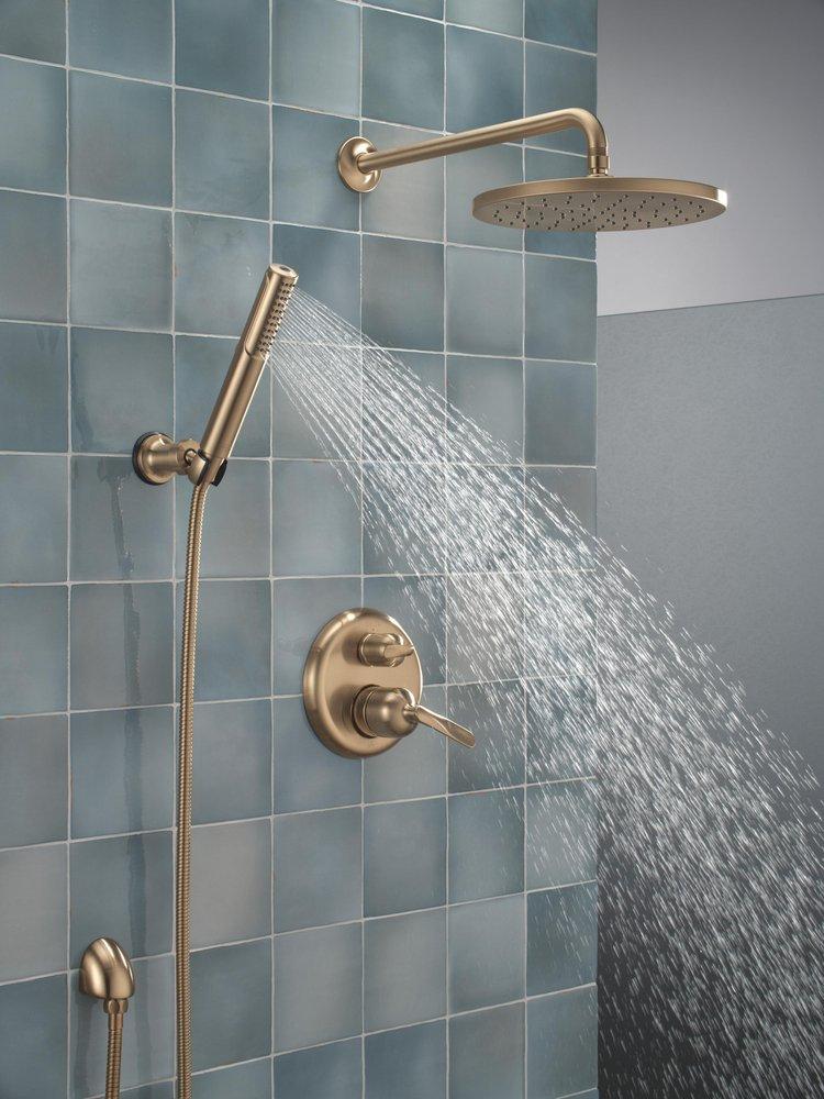 Delta Universal Showering Components: 10 Single-Function Raincan Shower Head 
