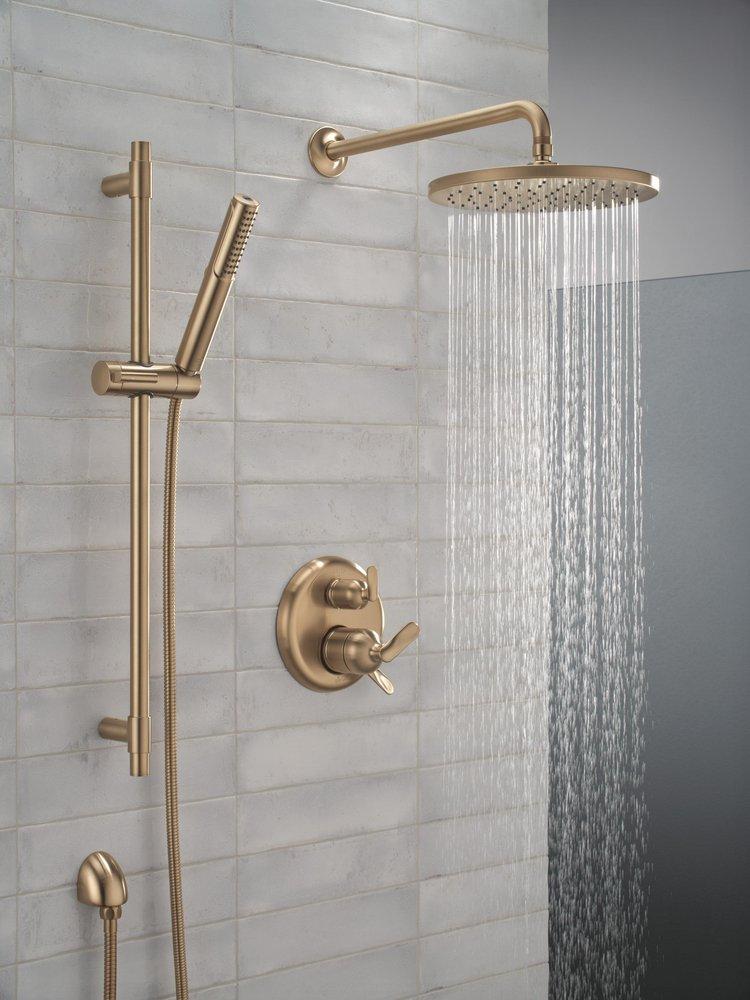 Delta Universal Showering Components: 10 Single-Function Raincan Shower Head 
