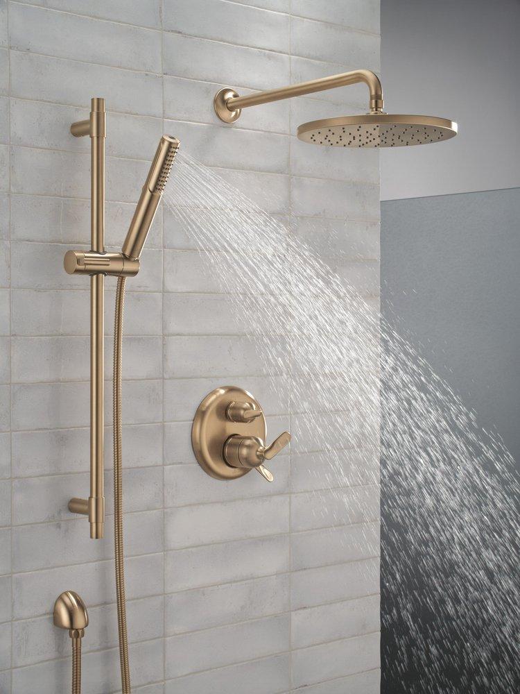 Delta Universal Showering Components: 10 Single-Function Raincan Shower Head 