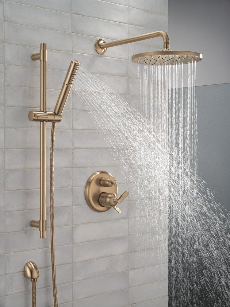 Delta Universal Showering Components: 10 Single-Function Raincan Shower Head 