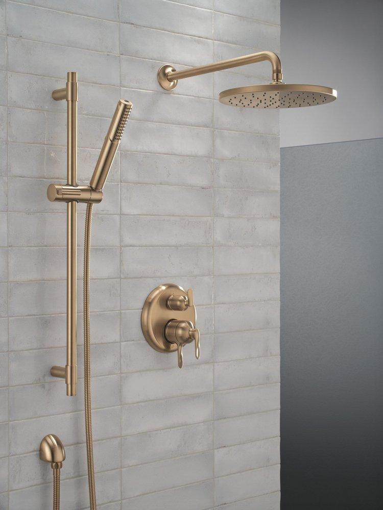 Delta Universal Showering Components: 10 Single-Function Raincan Shower Head 