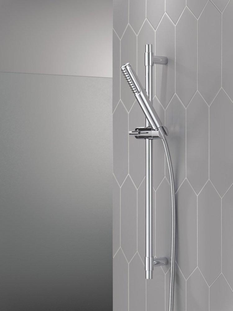 Delta Universal Showering Components: 2-Setting Hand Shower with ProClean Spray Slide Bar Mount 
