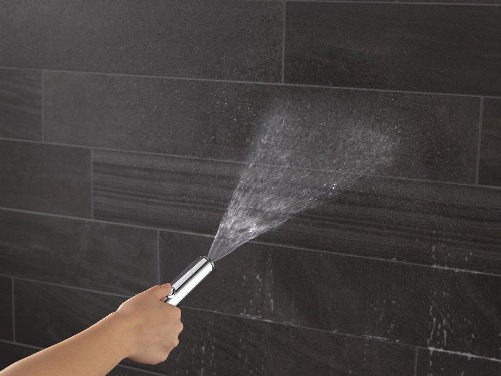 Delta Universal Showering Components: 2-Setting Hand Shower with ProClean Spray Slide Bar Mount 