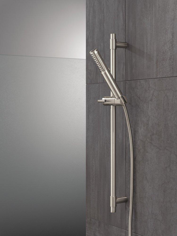 Delta Universal Showering Components: 2-Setting Hand Shower with ProClean Spray Slide Bar Mount 