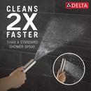 Delta Universal Showering Components: 2-Setting Hand Shower with ProClean Spray Slide Bar Mount 