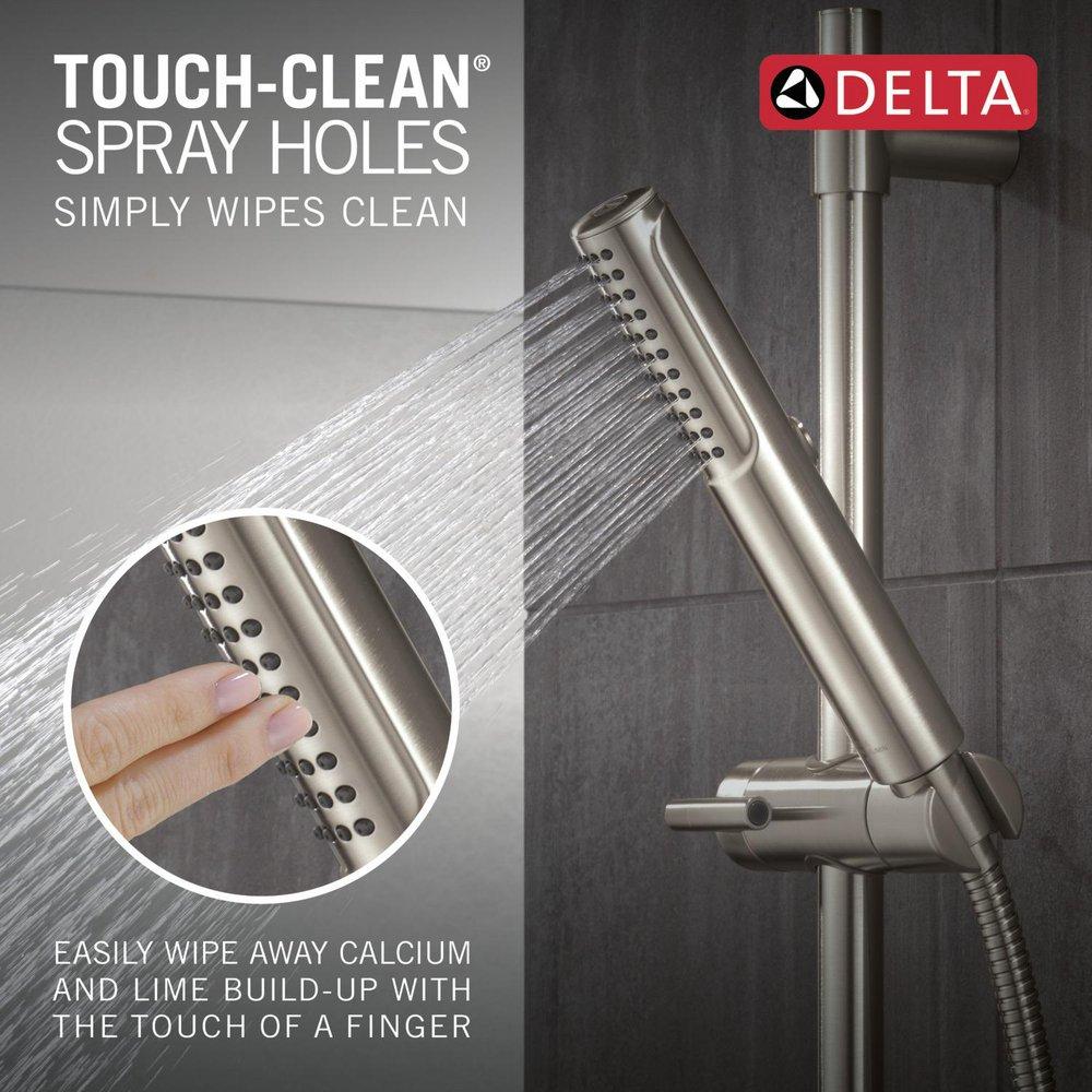 Delta Universal Showering Components: 2-Setting Hand Shower with ProClean Spray Slide Bar Mount 