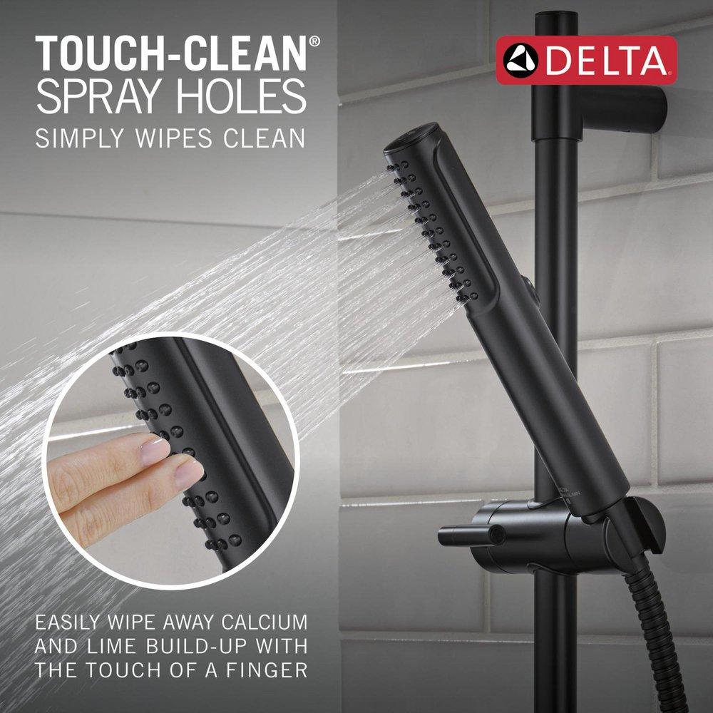 Delta Universal Showering Components: 2-Setting Hand Shower with ProClean Spray Slide Bar Mount 