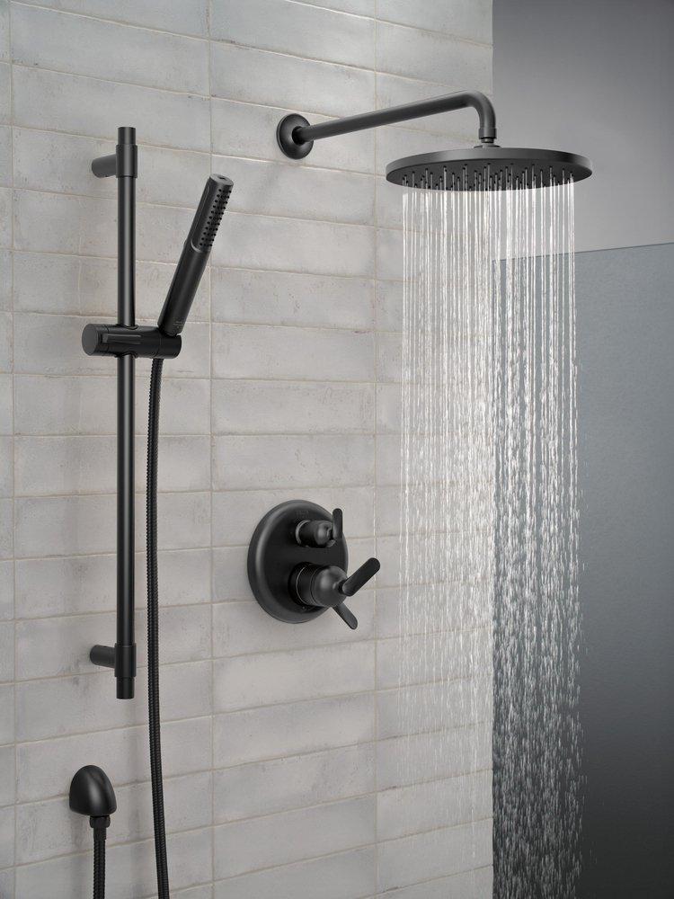 Delta Universal Showering Components: 2-Setting Hand Shower with ProClean Spray Slide Bar Mount 