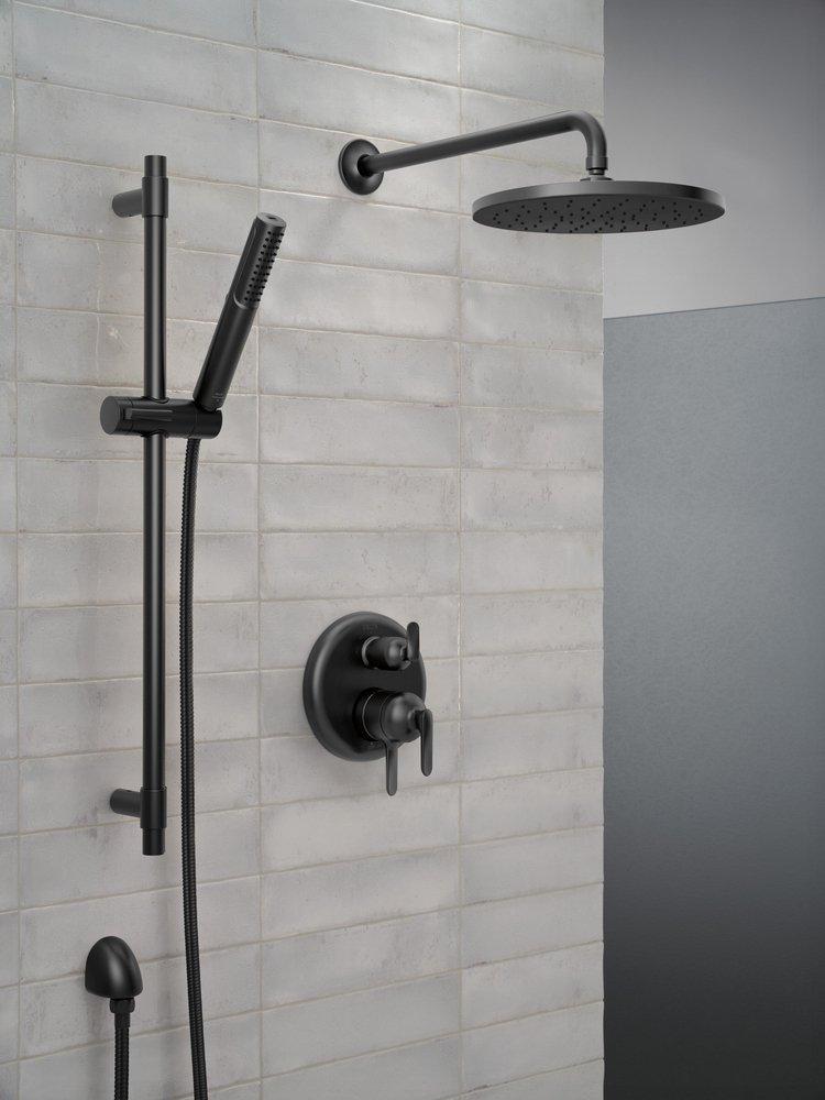 Delta Universal Showering Components: 2-Setting Hand Shower with ProClean Spray Slide Bar Mount 