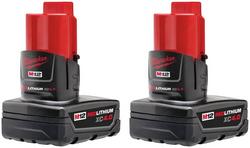 M12&trade; REDLITHIUM&trade; XC4.0 Battery Two Pack