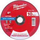 6"" x .045"" x 7/8"" Performance+ Metal Cut Off Wheel - Type 1 