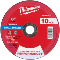 6"" x .045"" x 7/8"" Performance+ Metal Cut Off Wheel - Type 1