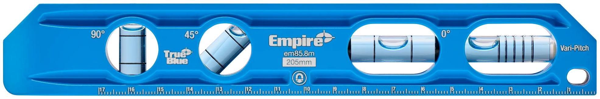 8"" TRUE BLUE&reg; Die Cast Torpedo Level 