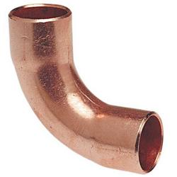 5/16 in. OD Copper 90&deg; Long Turn Elbow