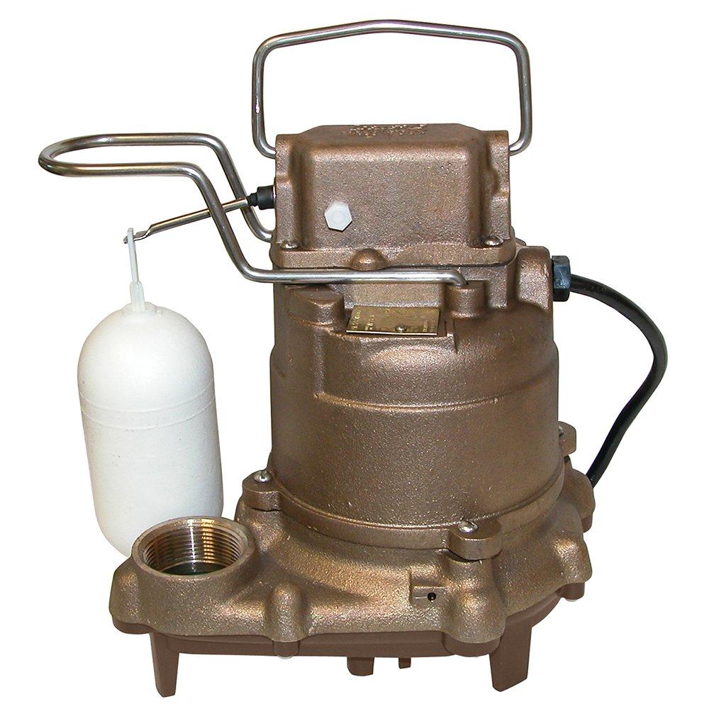Zoeller Pump Co 1/3HP 115 Volts Bronze AUTO Effluent PUMP 