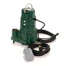 Zoeller Pump Co 115V Effluent Pump With Variable Level Float Switch 