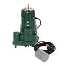 Zoeller Pump Co 115V Effluent Pump With Variable Level Float Switch 
