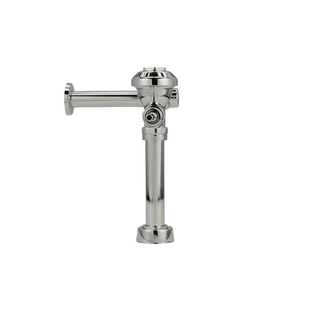 Zurn Chrome Plated 1.6 gpf Diaphragm Manual Closet Flush Valve 
