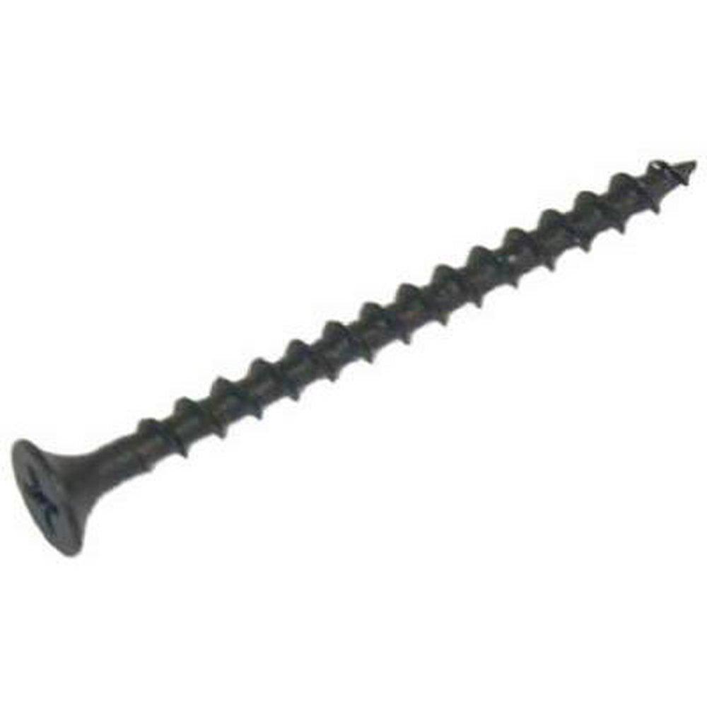 L.H. Dottie Black Carbon Steel Drywall Screw in Black (Pack of 100) 
