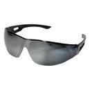 Black Frame Safety Sunglasses with Silver Lens