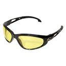 Edge Eyewear Black Frame Safety Glasses 