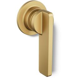 Claude Toilet Trip Lever in Vibrant Brushed Moderne Brass