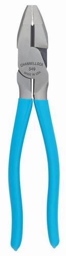 Channellock Polished Steel 9 in. Linemans Wiremaster Plier 