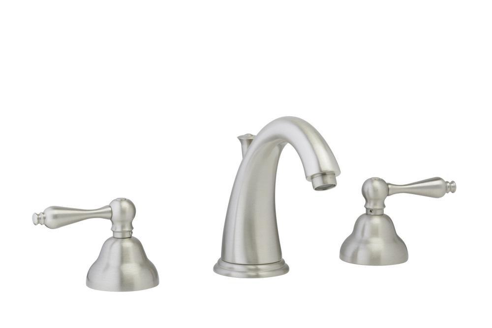 Phylrich&reg; Antique Bronze 3-Hole Bathroom Faucet with Double Straight Lever Handle 