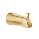 PROFLO&reg; Brushed Gold 5 in. Integrated Diverter Tub Spout - Slip Fit 