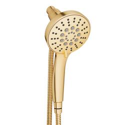Multi Function Magnetic Hand Shower in Brushed Gold