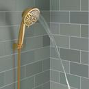 PROFLO&reg; Brushed Gold Multi Function Waterfall Hand Shower 