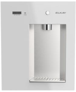 Filtered Refrigerated Built-In Bottle Filling Station in Aspen White